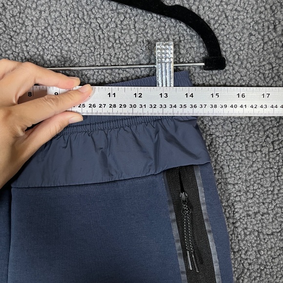 Nike Tech Fleece Woven Joggers Pants - Men's Size Small - Blue - Picture 5 of 9